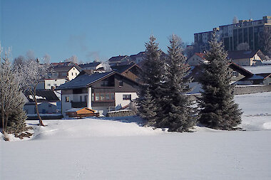 Winter im Bayerischen Wald - Hausansicht